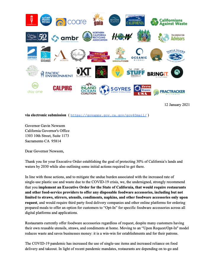 Sign-on Letter